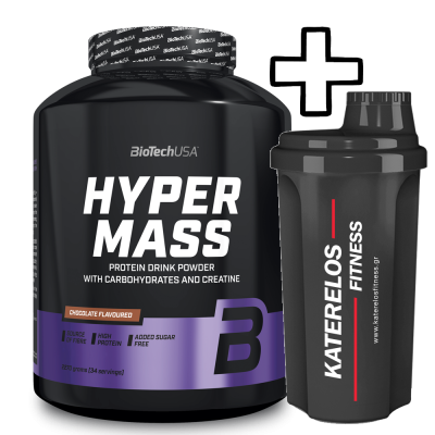 BioTech USA Hyper Mass 2270g + () Katerelos Fitness Shaker 700ml