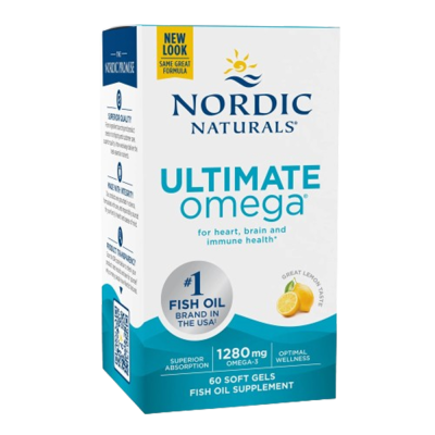 Nordic Naturals Ultimate Omega 3 1280mg 60 Softgels