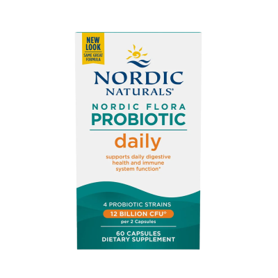   Nordic Naturals Flora Probiotic Daily 12 Billion CFU 60 Caps